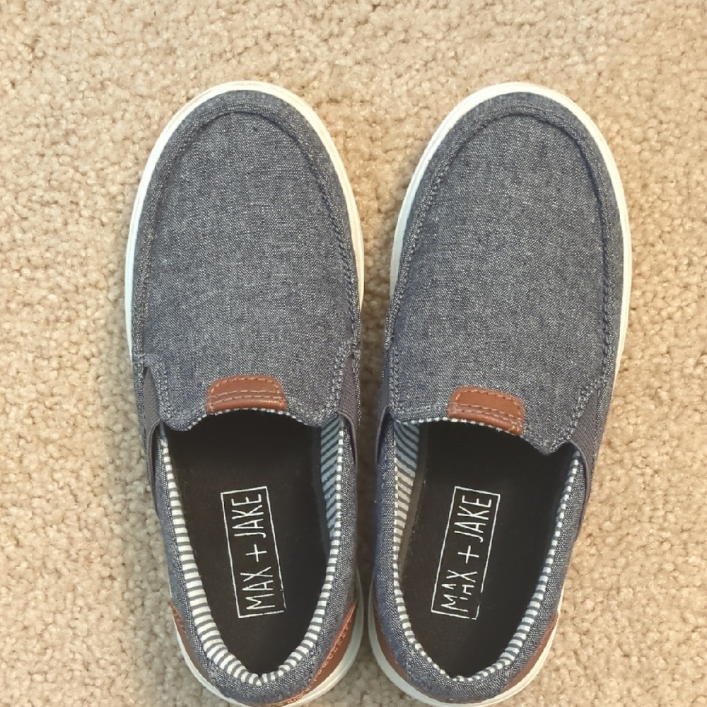 Max + Jake Kids Blue Slip-On Shoes